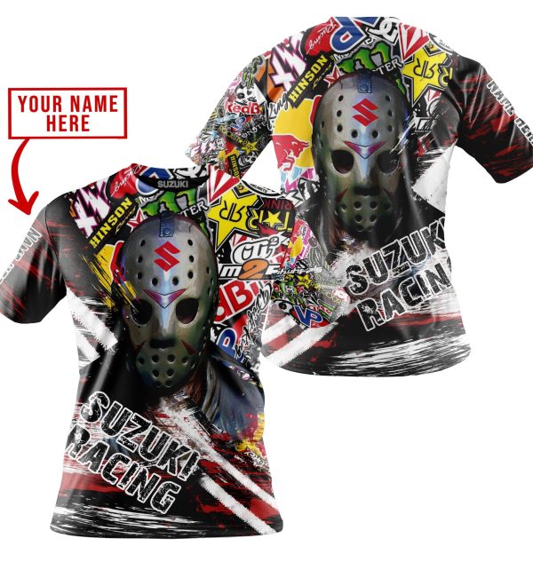JASON VOORHEES SUZUKI RACING | HOODIE & JERSEY | KID-YOUTH & ADULT - Image 4