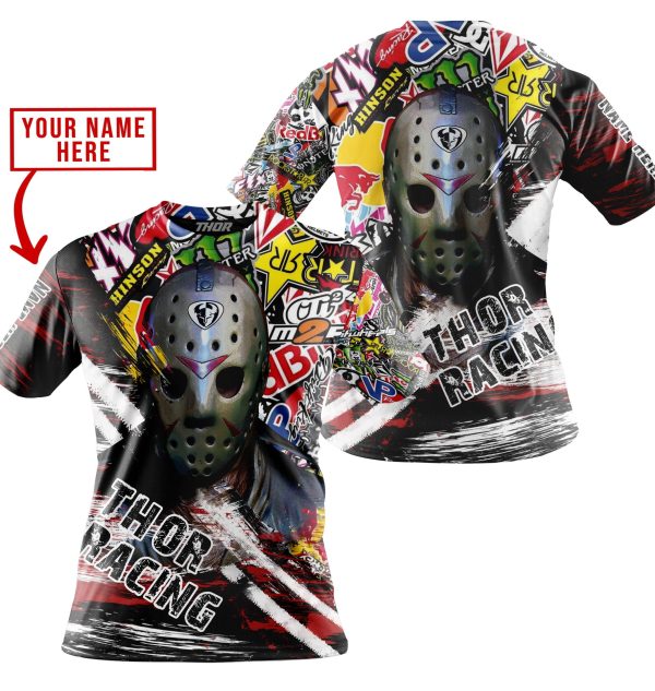 JASON VOORHEES THOR RACING | HOODIE & JERSEY | KID-YOUTH & ADULT - Image 4