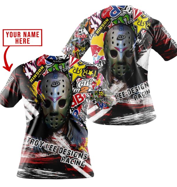 JASON VOORHEES TROY LEE DESIGNS RACING | HOODIE & JERSEY | KID-YOUTH & ADULT - Image 4