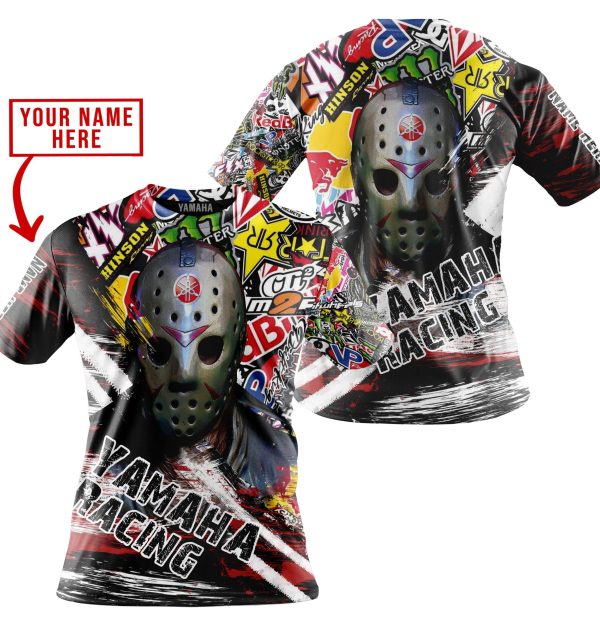 JASON VOORHEES YAMAHA RED RACING | HOODIE & JERSEY | KID-YOUTH & ADULT - Image 4