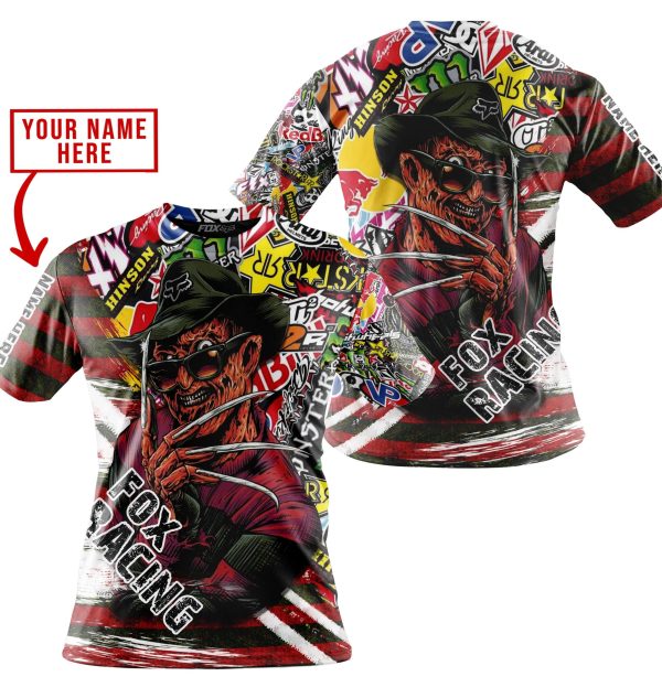 FREDDY KRUEGER FOX RACING | HOODIE & JERSEY | KID-YOUTH & ADULT - Image 4