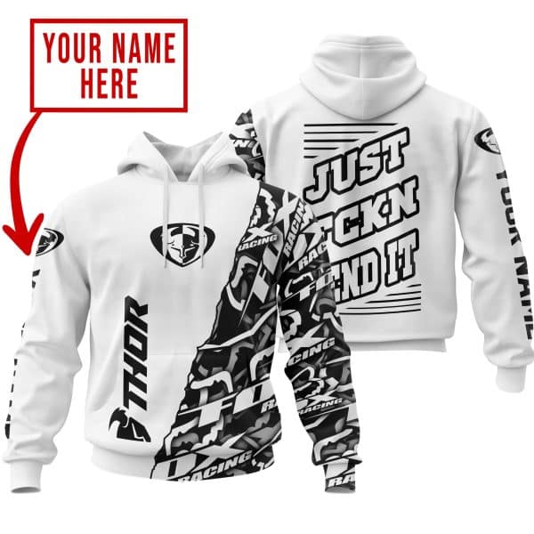 CUSTOM NAME RACING | THOR RACING WHITE