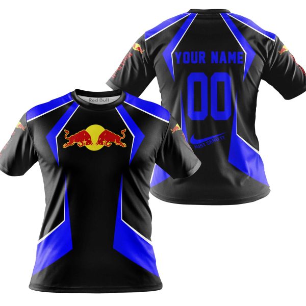 LIMITED EDITION - CUSTOM NAME REDBULL - BLUE - Image 4
