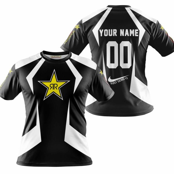 LIMITED EDITION - CUSTOM NAME ROCKSTAR - WHITE - Image 4