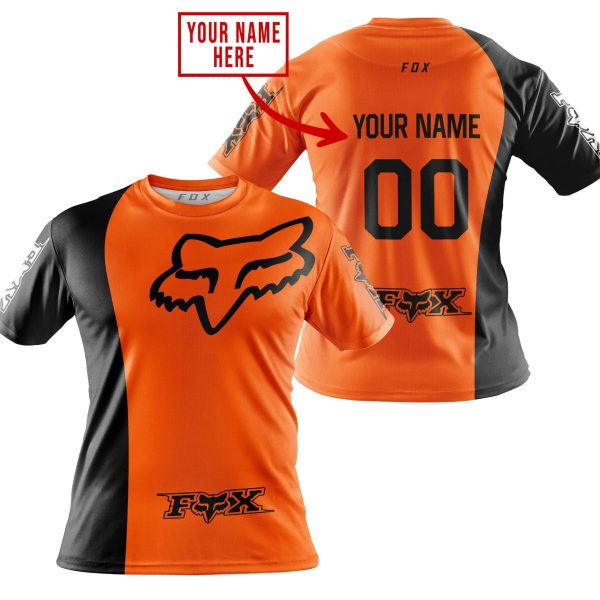 PREMIUM MX - CUSTOM NAME - FOX RACING - ORANGE - Image 4