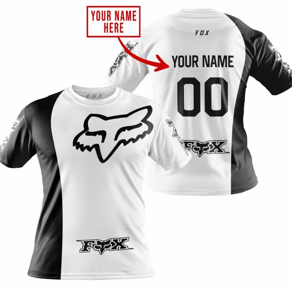 PREMIUM MX - CUSTOM NAME - FOX RACING - WHITE - Image 4