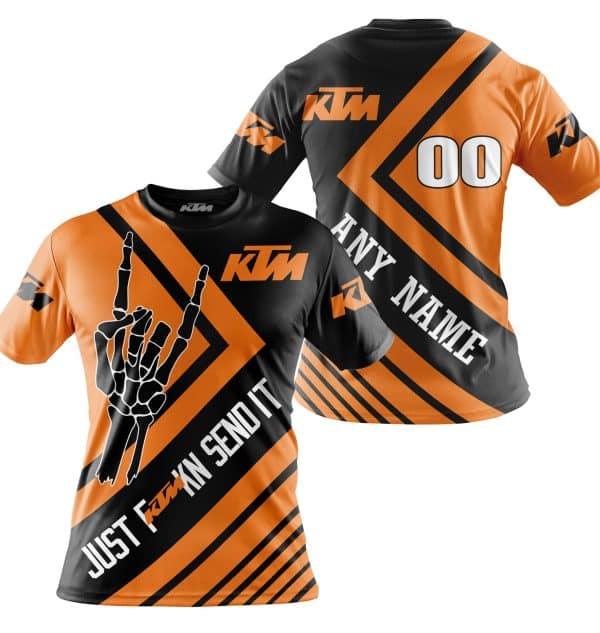 JUST FCKN SEND IT - KTM | HOODIE & JERSEY | KID-YOUTH & ADULT - Image 4