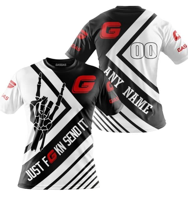 JUST FCKN SEND IT - GAS GAS RACING | HOODIE & JERSEY | KID-YOUTH & ADULT - Image 4