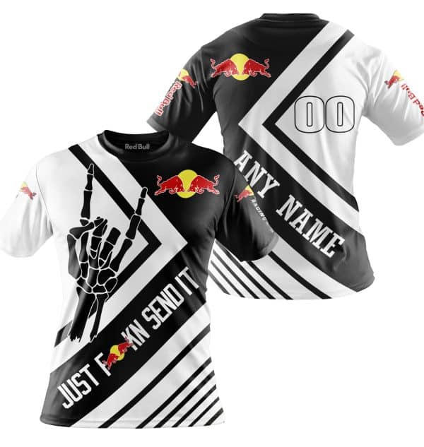 JUST FCKN SEND IT – REDBULL RACING | HOODIE & JERSEY | KID-YOUTH & ADULT - Image 4