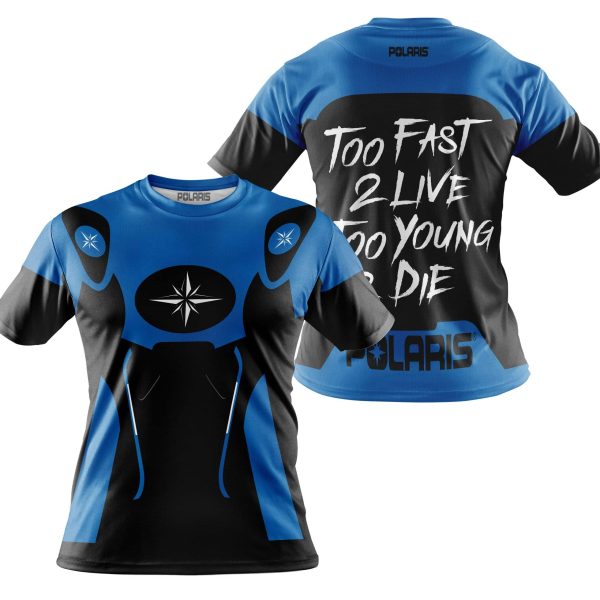 TOO FAST TO LIVE TOO YOUNG TO DIE - POLARIS - BLUE - Image 4