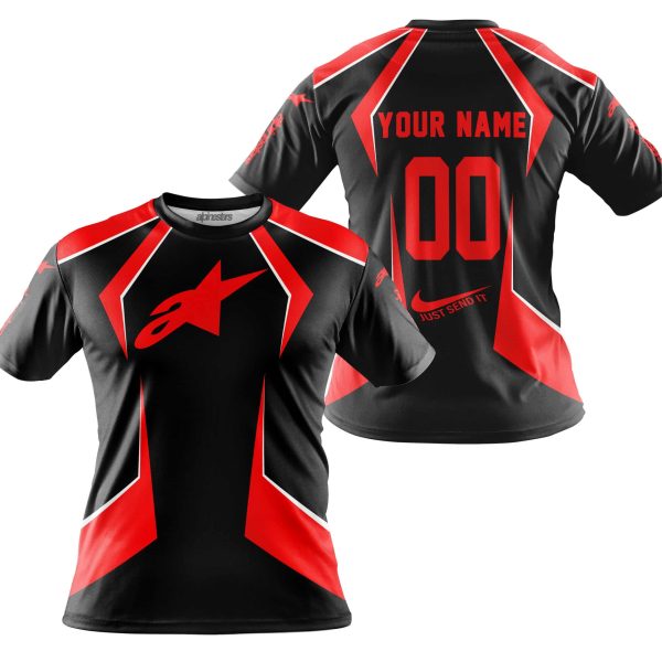 LIMITED EDITION - CUSTOM NAME ALPINESTARS - RED - Image 4
