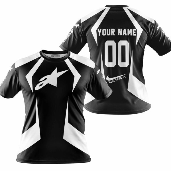 LIMITED EDITION - CUSTOM NAME ALPINESTARS - WHITE - Image 4