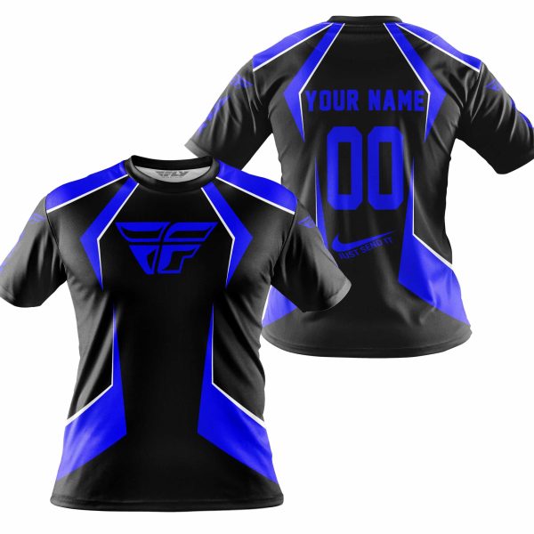 LIMITED EDITION - CUSTOM NAME FLY RACING - BLUE - Image 4