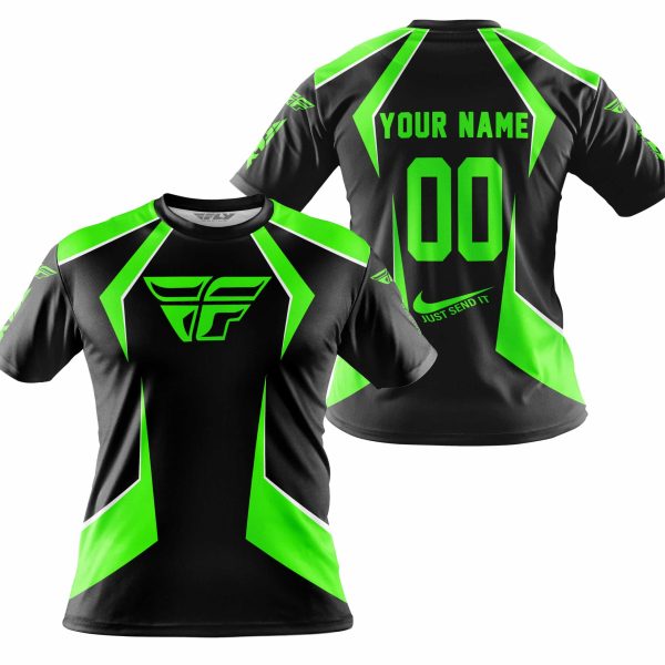 LIMITED EDITION - CUSTOM NAME FLY RACING - GREEN - Image 4