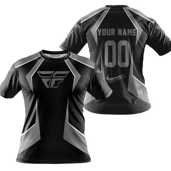 LIMITED EDITION - CUSTOM NAME FLY RACING - GREY - Image 4
