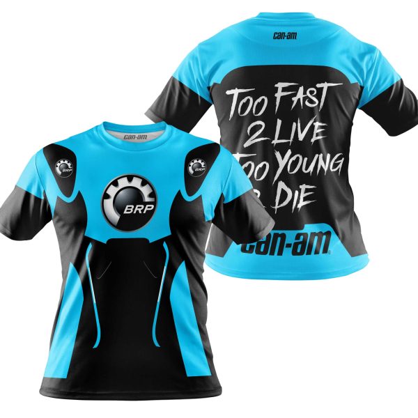 TOO FAST TO LIVE TOO YOUNG TO DIE - CAN AM - SKY BLUE - Image 4