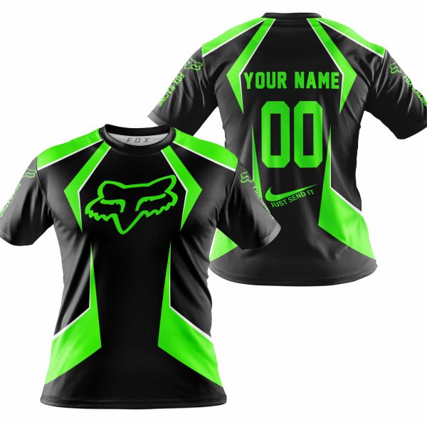 LIMITED EDITION - CUSTOM NAME FOX RACING - GREEN - Image 4