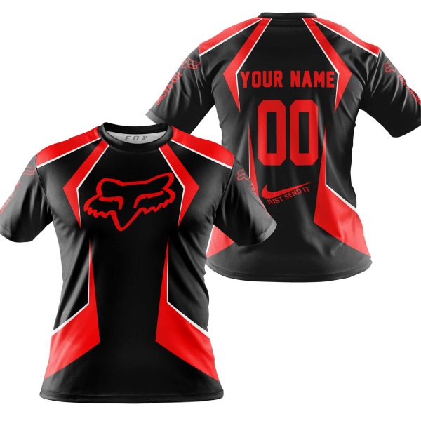 LIMITED EDITION - CUSTOM NAME FOX RACING - RED - Image 4