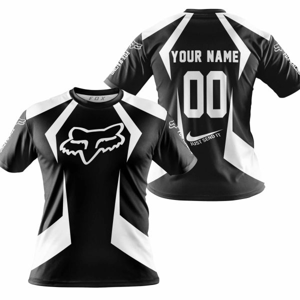 LIMITED EDITION - CUSTOM NAME FOX RACING - WHITE - Image 4