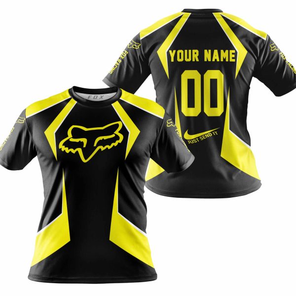 LIMITED EDITION - CUSTOM NAME FOX RACING - YELLOW - Image 4