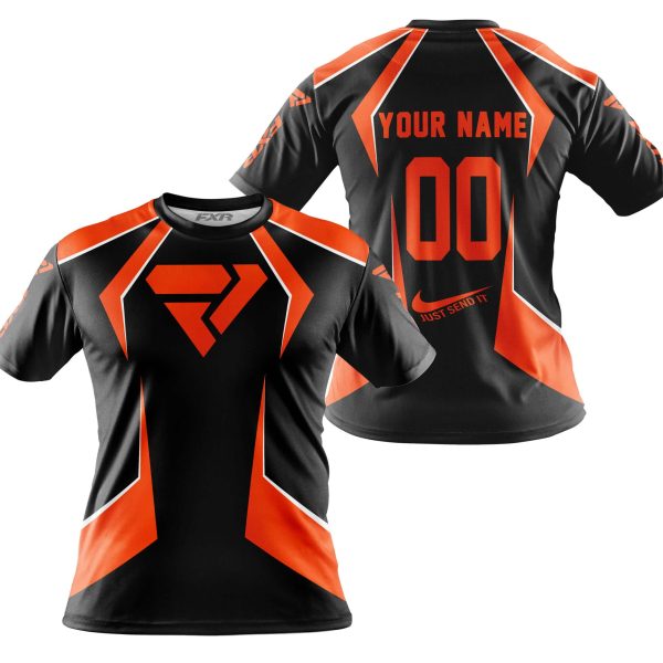 LIMITED EDITION - CUSTOM NAME FXR RACING - ORANGE - Image 4