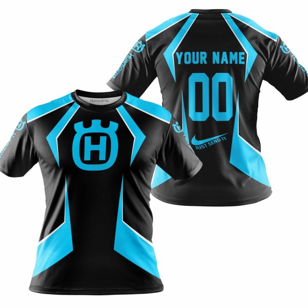 LIMITED EDITION - CUSTOM NAME HUSQVARNA - SKY BLUE - Image 4