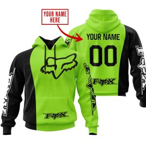 PREMIUM MX - CUSTOM NAME - FOX RACING -GREEN 1