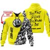 TOO FAST TO LIVE TOO YOUNG TO DIE - LIMITED EDITION - CUSTOM NAME - CAN AM - YELLOW