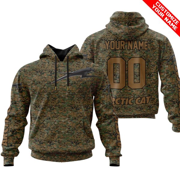 LIMITED EDITION PRODUCTS  - US MARINE V1 - ARCTIC-CAT RACING - CUSTOM NAME