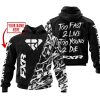 TOO FAST TO LIVE TOO YOUNG TO DIE - LIMITED EDITION - CUSTOM NAME - FXR - BLACK