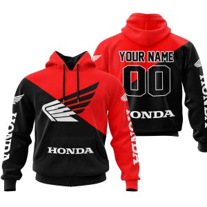 PREMIUM GIFT - CUSTOM NAME - HONDA - RED