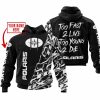 TOO FAST TO LIVE TOO YOUNG TO DIE - LIMITED EDITION - CUSTOM NAME - POLARIS - BLACK