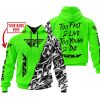 TOO FAST TO LIVE TOO YOUNG TO DIE - LIMITED EDITION - CUSTOM NAME - FLY RACING - GREEN