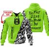TOO FAST TO LIVE TOO YOUNG TO DIE - LIMITED EDITION - CUSTOM NAME - HUSQVARNA - GREEN 1