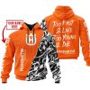 TOO FAST TO LIVE TOO YOUNG TO DIE - LIMITED EDITION - CUSTOM NAME - HUSQVARNA - ORANGE