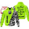 TOO FAST TO LIVE TOO YOUNG TO DIE - LIMITED EDITION - CUSTOM NAME - SEA DOO - NEON