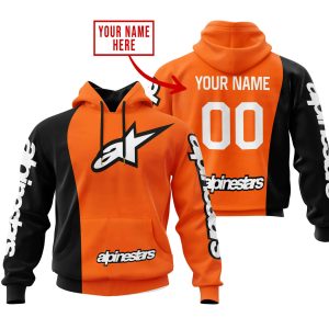 PREMIUM MX - CUSTOM NAME - ALPINESTARS - ORANGE