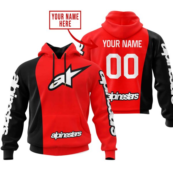 PREMIUM MX - CUSTOM NAME - ALPINESTARS - RED