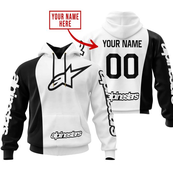 PREMIUM MX - CUSTOM NAME - ALPINESTARS - WHITE