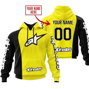 PREMIUM MX - CUSTOM NAME - ALPINESTARS - YELLOW