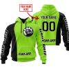 PREMIUM MX - CUSTOM NAME - CAN AM - GREEN 1