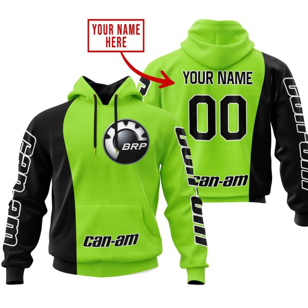 PREMIUM MX - CUSTOM NAME - CAN AM - GREEN 1