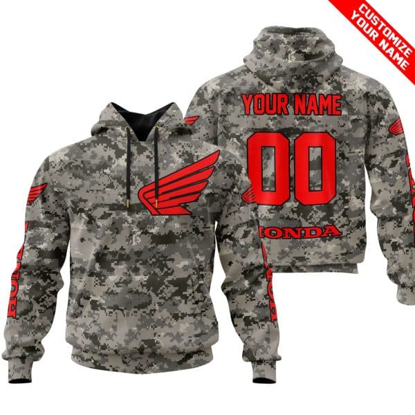 LIMITED EDITION PRODUCTS - US ARMY - HONDA RACING V1 - CUSTOM NAME