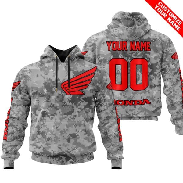 LIMITED EDITION PRODUCTS - US ARMY V1 - HONDA RACING V1 - CUSTOM NAME