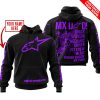 MX DAD - PERSONALISED GIFTS FOR CHILDREN & ADULTS - ALPINESTARS - PURPLE