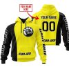 PREMIUM MX - CUSTOM NAME - CAN AM - YELLOW