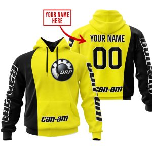 PREMIUM MX - CUSTOM NAME - CAN AM - YELLOW