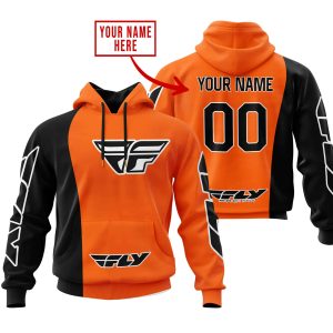 PREMIUM MX - CUSTOM NAME - FLY RACING - ORANGE