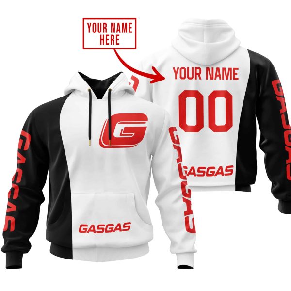 PREMIUM MX - CUSTOM NAME - GAS GAS - WHITE
