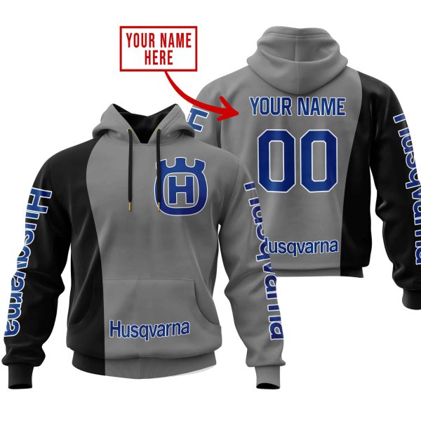 PREMIUM MX - CUSTOM NAME - HUSQVARNA - GREY